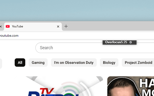 Overfocus: Your Time Tracker Overlay for Websites